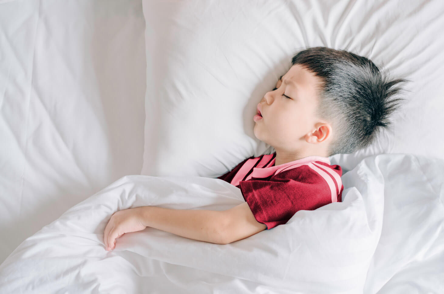 Kind schläft Lücke, Warnung vor ADHS?