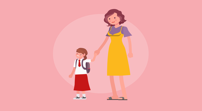 5 tips voor het overwinnen van kinderen die niet graag achterblijven op school