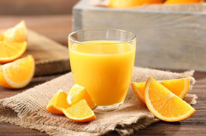 Är det sant att konsumtion av apelsinjuice när man bryter fastan har en dålig effekt?